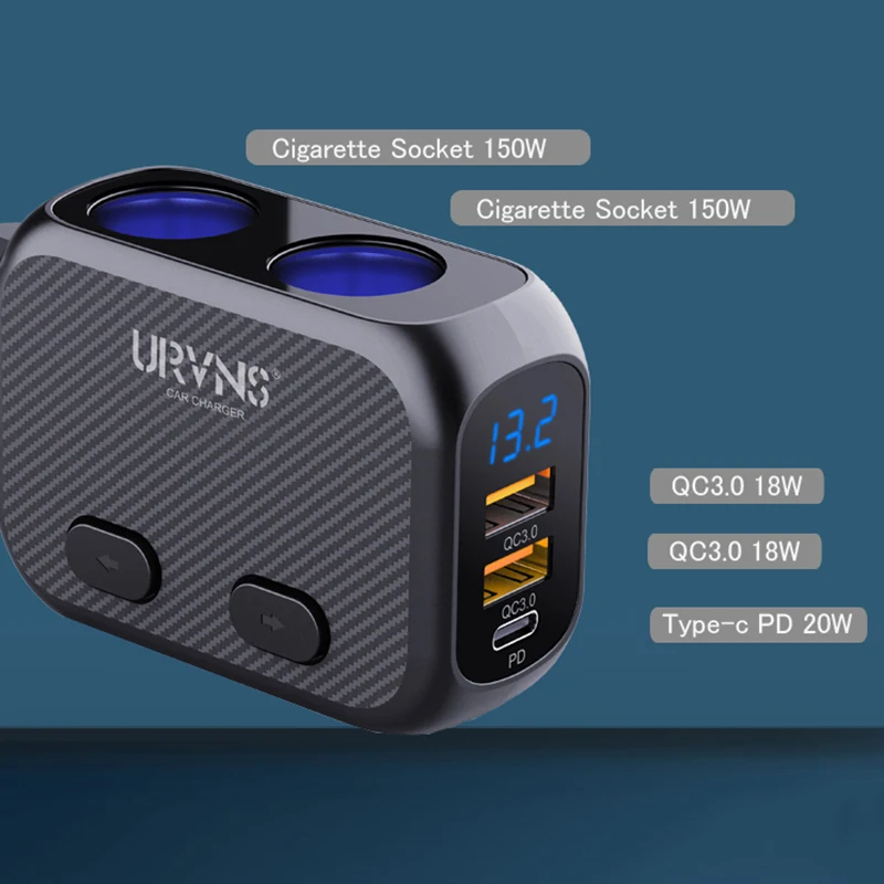 Устройство для быстрой зарядки с двумя USB-портами 18 Вт QC 3 0 и 20 | Мобильные телефоны