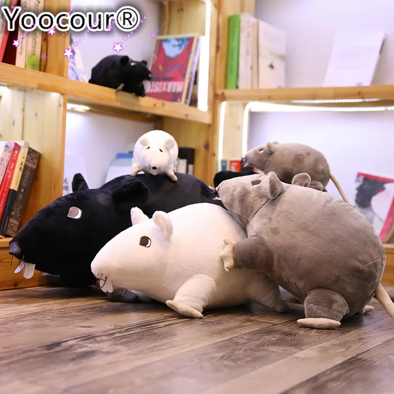 Плюшевая игрушка плюшевая мышь крыса талисман для детей 1 шт. 40/60 см|Мягкие