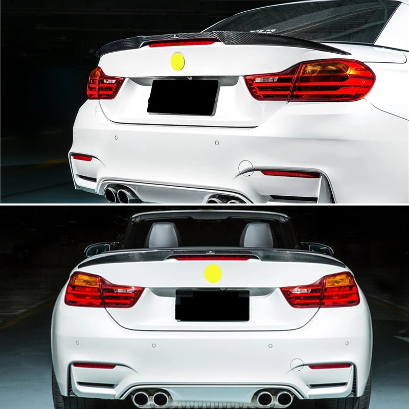 Для BMW 4 M4 серии Кабриолет F33 F83 спойлер 2014-19 лет заднее крыло РКП Стиль спортивный
