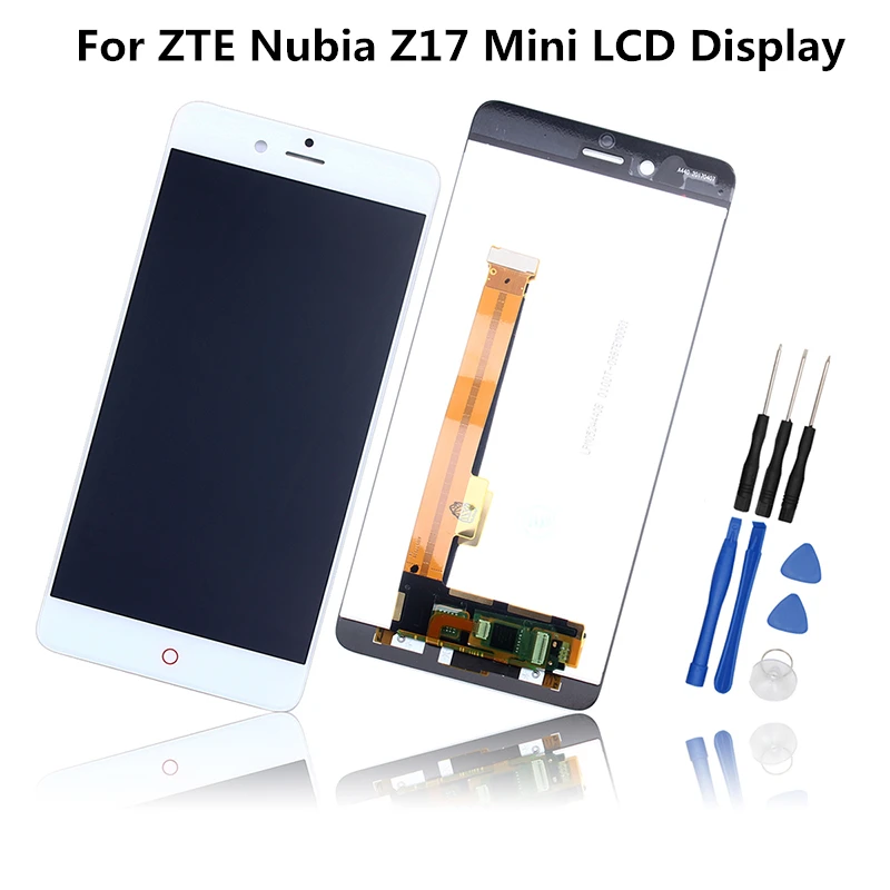 Sinbeda 5 2 &quotдля ZTE Nubia Z17 Mini ЖК-дисплей сенсорный экран дигитайзер для NX569J NX569H рамка +