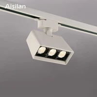 aisilan led track light commercial shop clothing store background wall home living room spot light