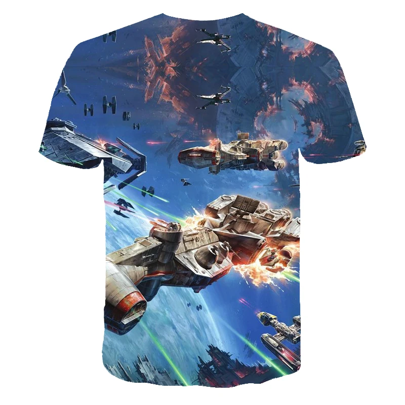 

2021 New 3D Print Fashion T-Shirt Kids Clothes Boys Super Cool Tops Short Sleeve t-shirts 4-14 Years Children Summer O-Neck Tee