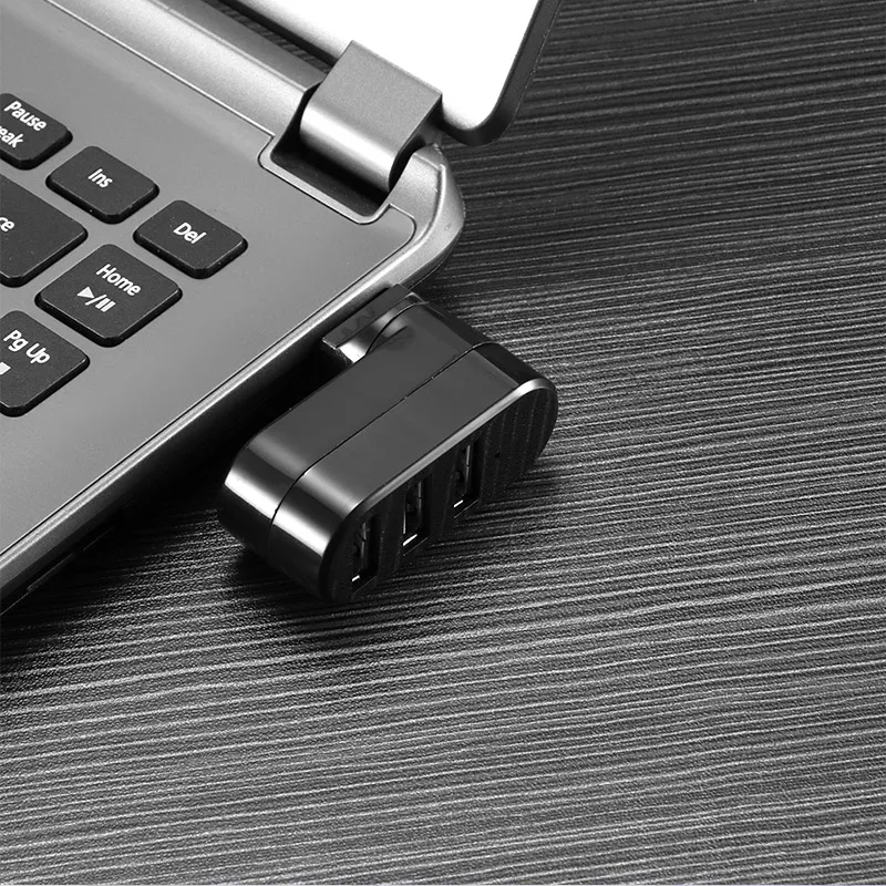 Мини вращаться на 3 Порты usb хаб USB 0 + 2 взаимных обмена данными между компьютером и