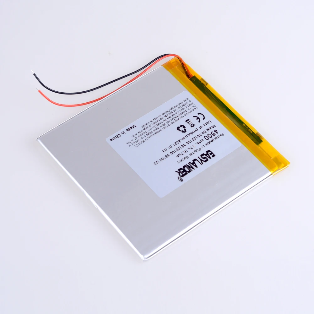 Планшетный ПК 7 дюймов MP3 MP4 32100100 3 V 4500mah (полимерная литий-ионная батарея) батарея |