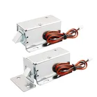 Электронный дверной замок, замок для двери, 12 В, 0,4 А, в сборе, соленоидный замок для контроля доступа
