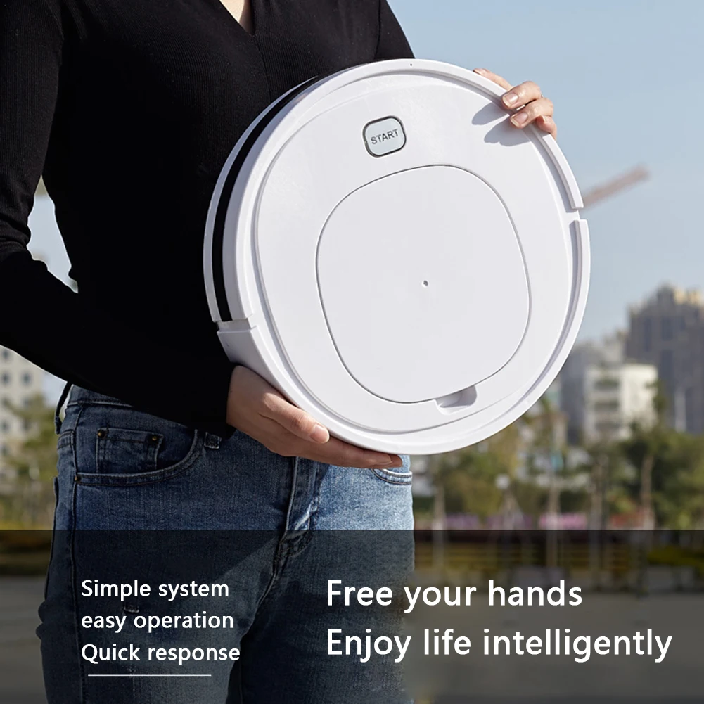 

Household Robot Vacuum Cleaner Automatic Hair Dust Sweep Mopping Machine