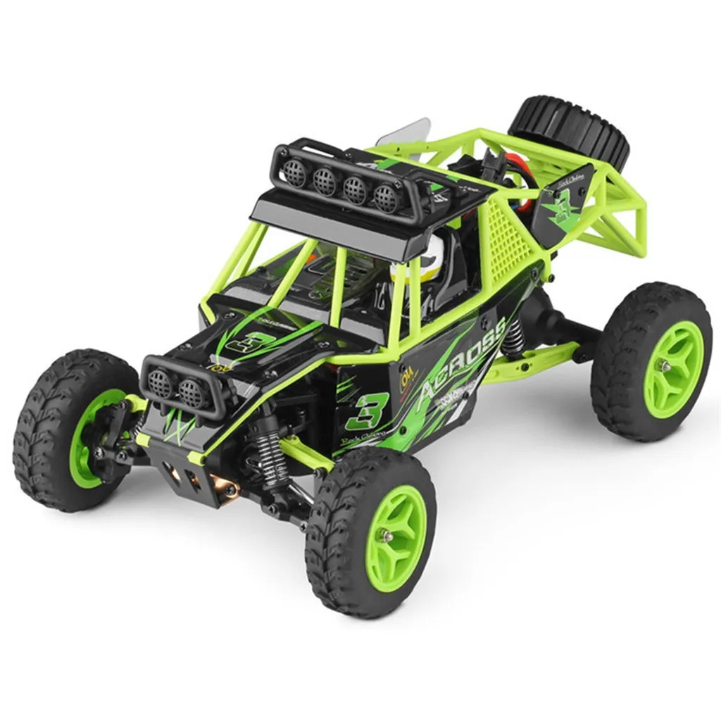 Wltoys 18428 Модернизированный 540 щеточный мотор высокая скорость 40 км/ч 1:18 4D 2,4G RC автомобиль