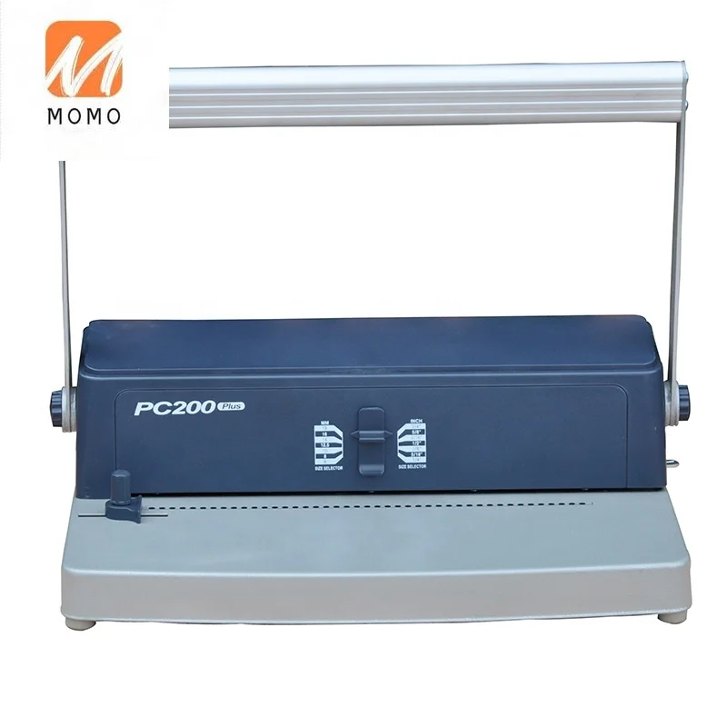 

factory price manual coil book binding machine spiral binder
