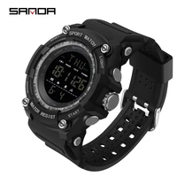 sanda mens watch top luxury brand sports watch electronic digital mens watch male 50m waterproof mens watch