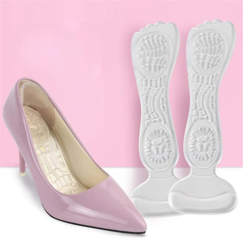 

1pair Women Forefoot Insoles Invisible T-Shape High Heeled Shoes/Slip Resistant Half Yard Pads Non Slip Cushion Shoe Pads