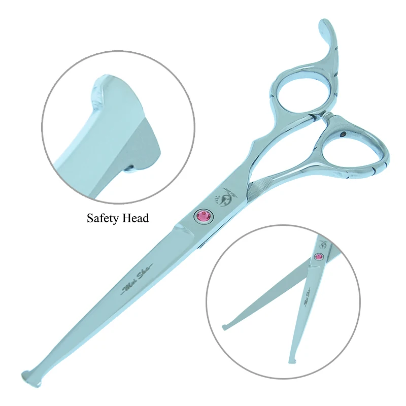 Meisha 7 дюймов Профессиональные ПЭТ ножницы для Уход за лошадьми Япония Сталь