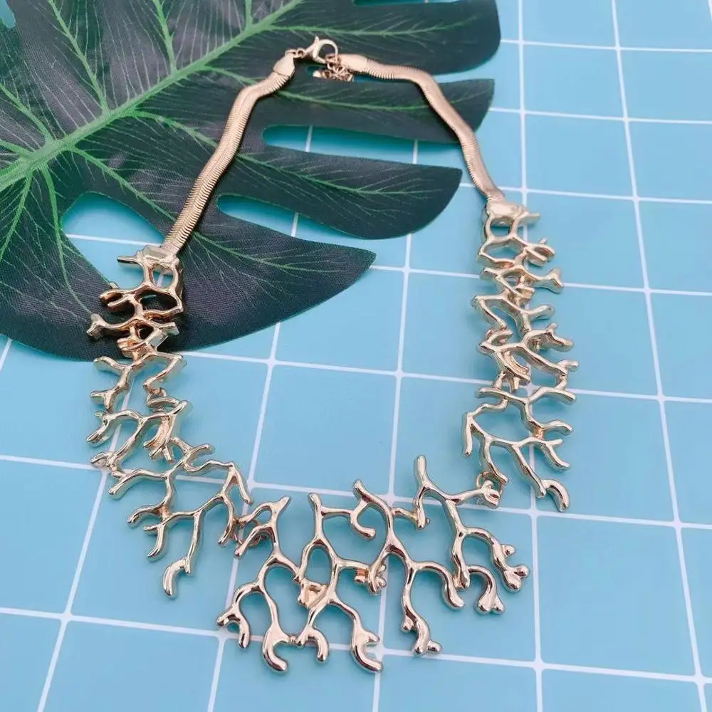 Золотые ожерелья модные ювелирные изделия свадебные вечерние подарки женские