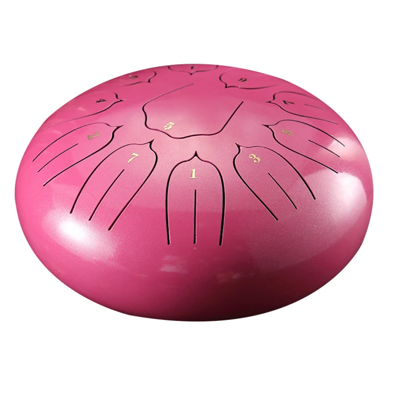 Недавно 6in 8 тон Сталь язык барабан C Ключ ударный инструмент Handpan барабана с