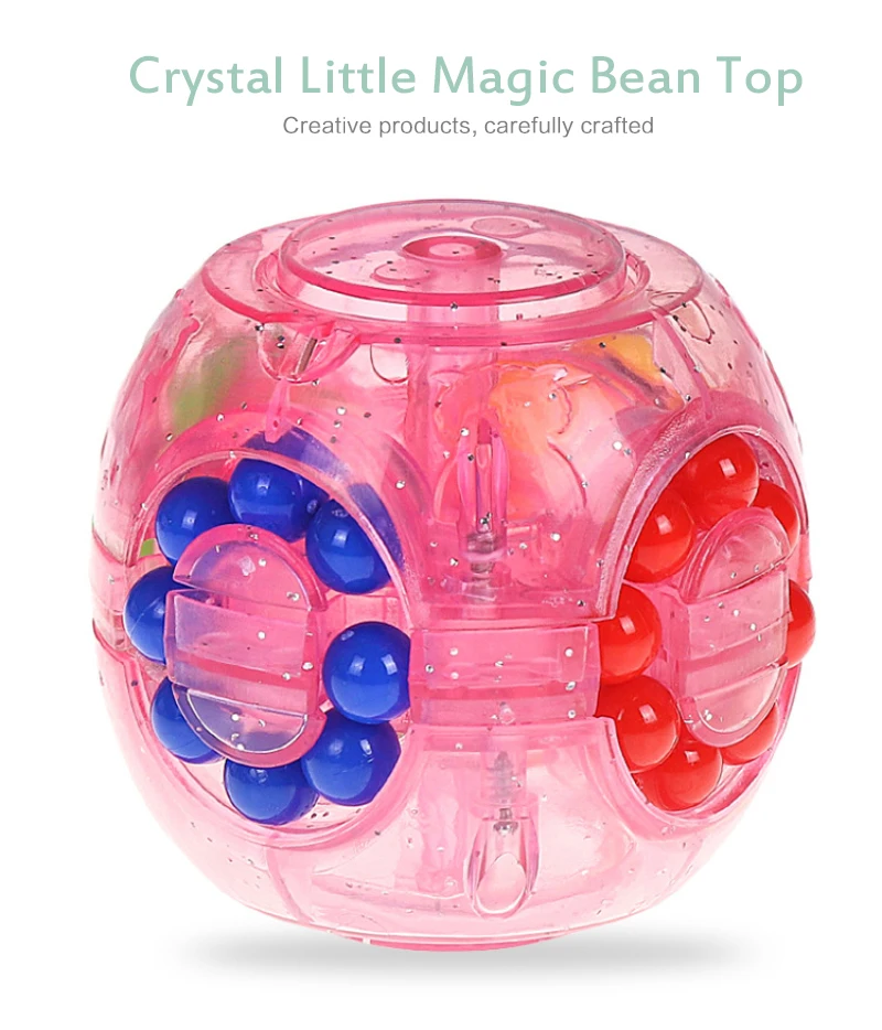 Светящаяся игрушка для пальцев с вращающимся верхом и гамбургерами Веселая игра