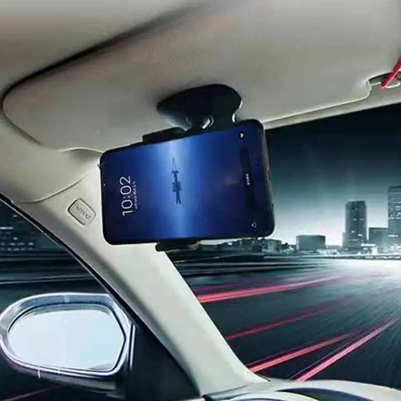 Фото 360 градусов многофункциональный автомобильный держатель для телефона на магните универсальная подставка для смартфона автомобильный бага... №5