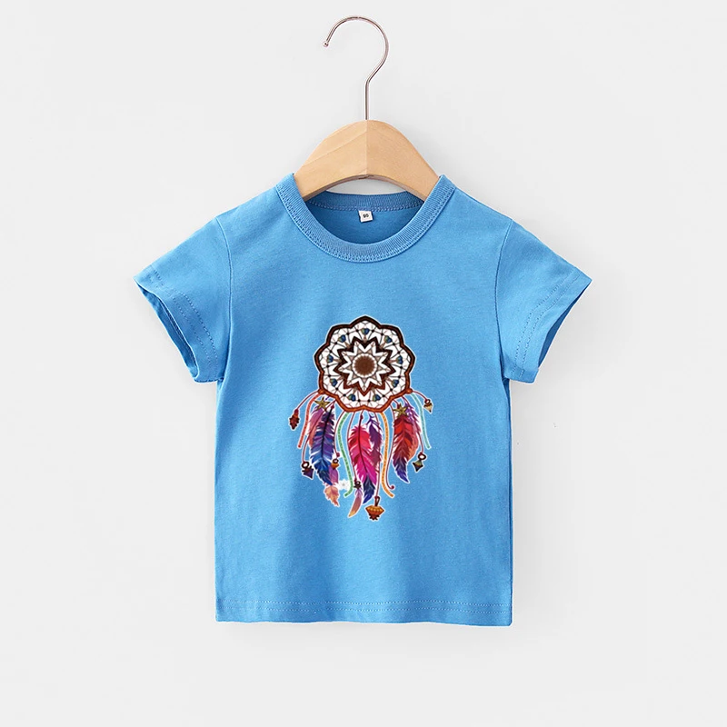 

Summer Kids Print Cotton T-Shirt