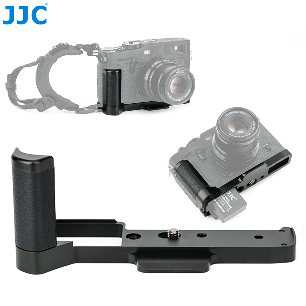 JJC Camera Metal Hand Grip L Bracket Holder for Fujifilm X-Pro3 X-Pro2 X-Pro1 Replaces Fujifilm MHG-XPRO3 MHG-XPRO2 MHG-XPRO1
