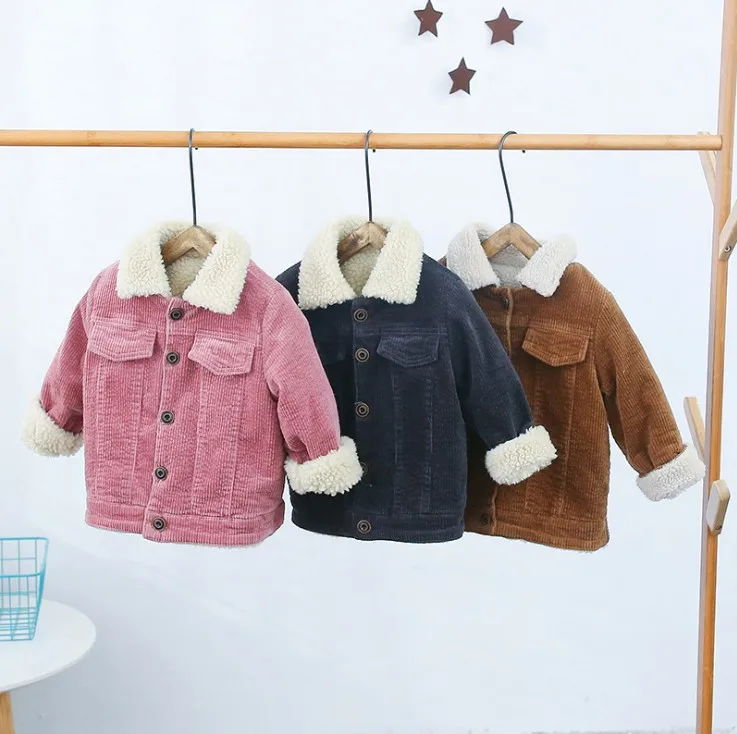 Теплая куртка для мальчиков на рост 80-100 см новинка 2019 зимняя утепленная с