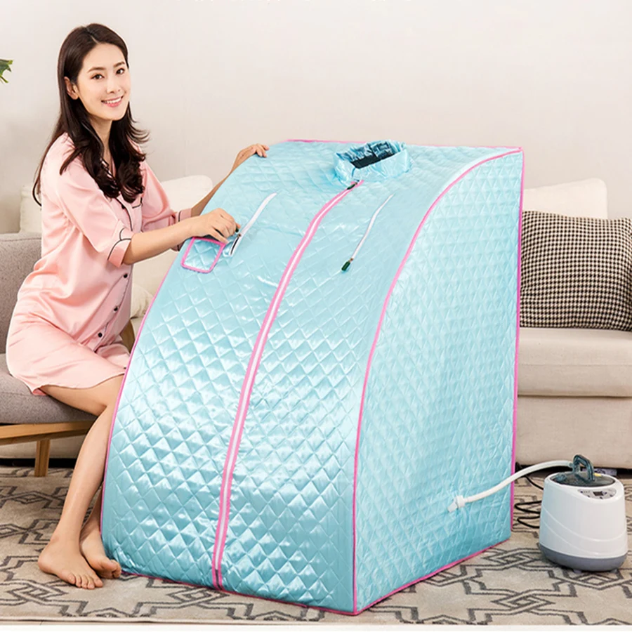 Портативная Паровая сауна домашняя 1000 Вт 2 л европейская американская Британская