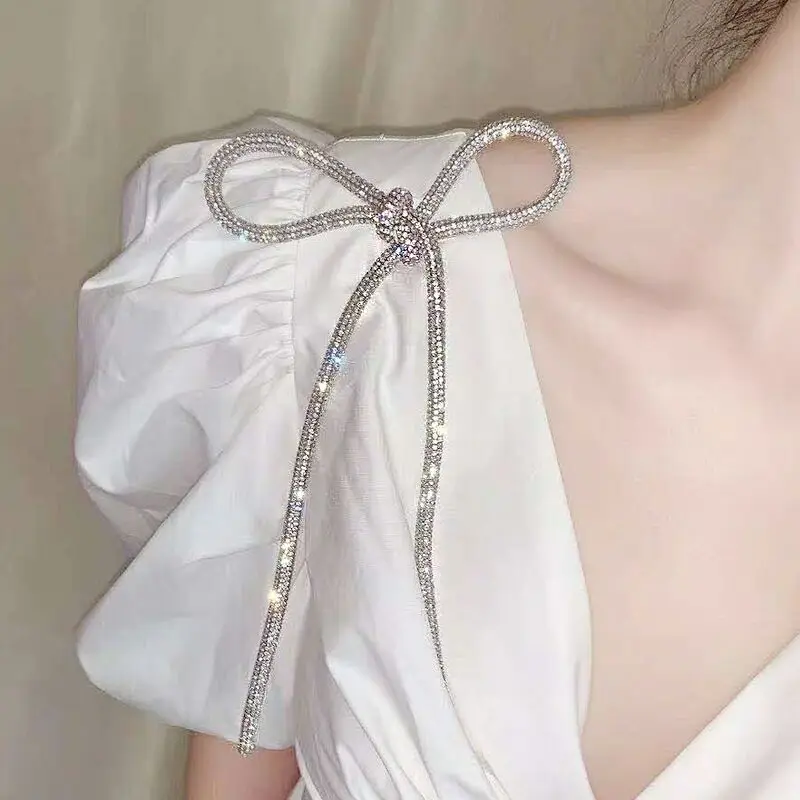 

Best selling AB rhinestone 4mm thick rope ironing crystal rope on clothes bags shoes DIY decoration Clothing accessories TR049