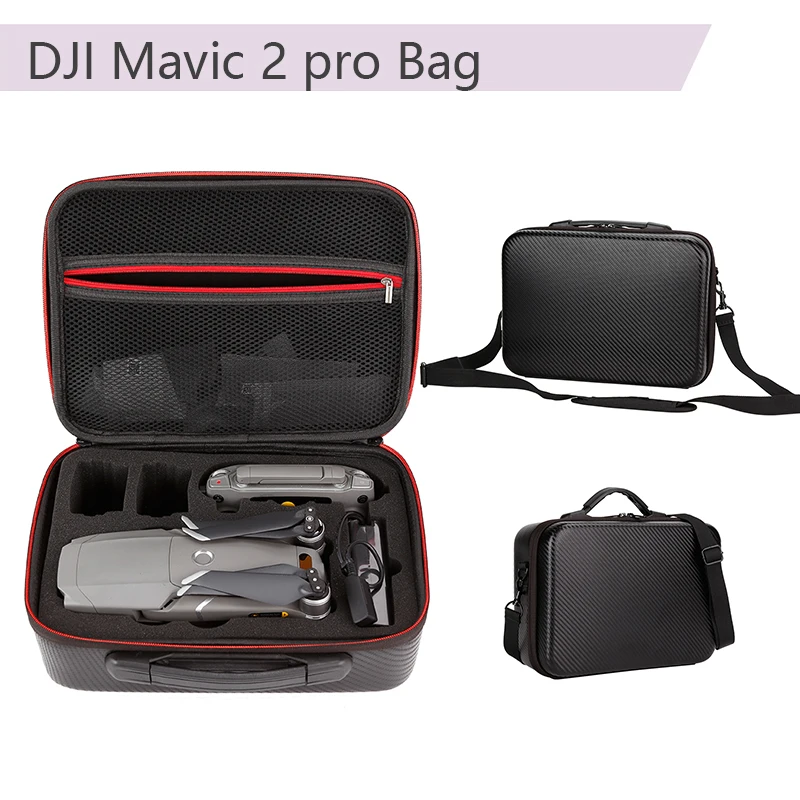 

Сумка для хранения для DJI Mavic 2 Pro/Zoom, водонепроницаемая сумка из искусственной кожи, портативный чехол, наплечная коробка, корпус дрона, батар...