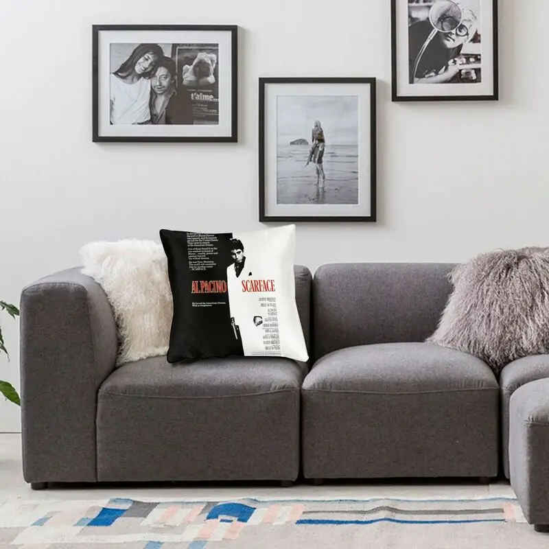 Наволочка для подушки с принтом в виде сериала Тони Монтаны |