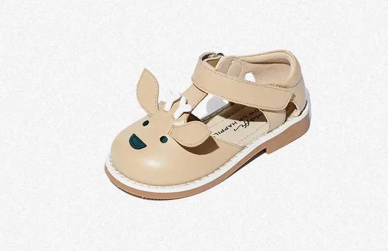

Baby Girls Sandal Cartoon Animal Close Toe Toddler Girl Sandal Casual Princess Shoes Kids Fashion Leather Sandal TX561