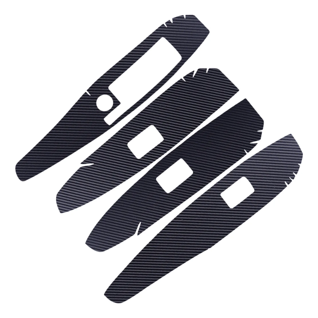 4 шт./компл. автомобильный виниловый внутренний переключатель на подъеме окна