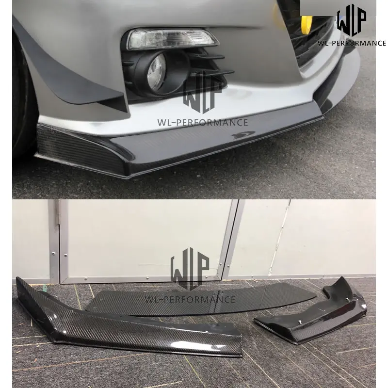 Высокое качество FRP/углеродное волокно передний сплиттер губ автомобильный