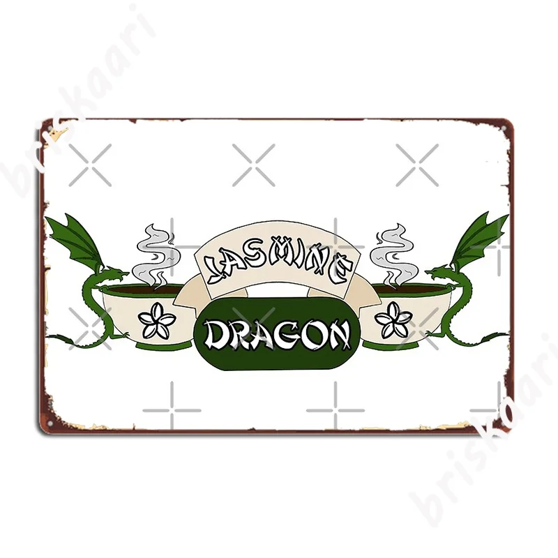 

Жасмин Дракон Металлический Знак Винтажный паб гараж стена пещера жестяные пластинки знак плакат