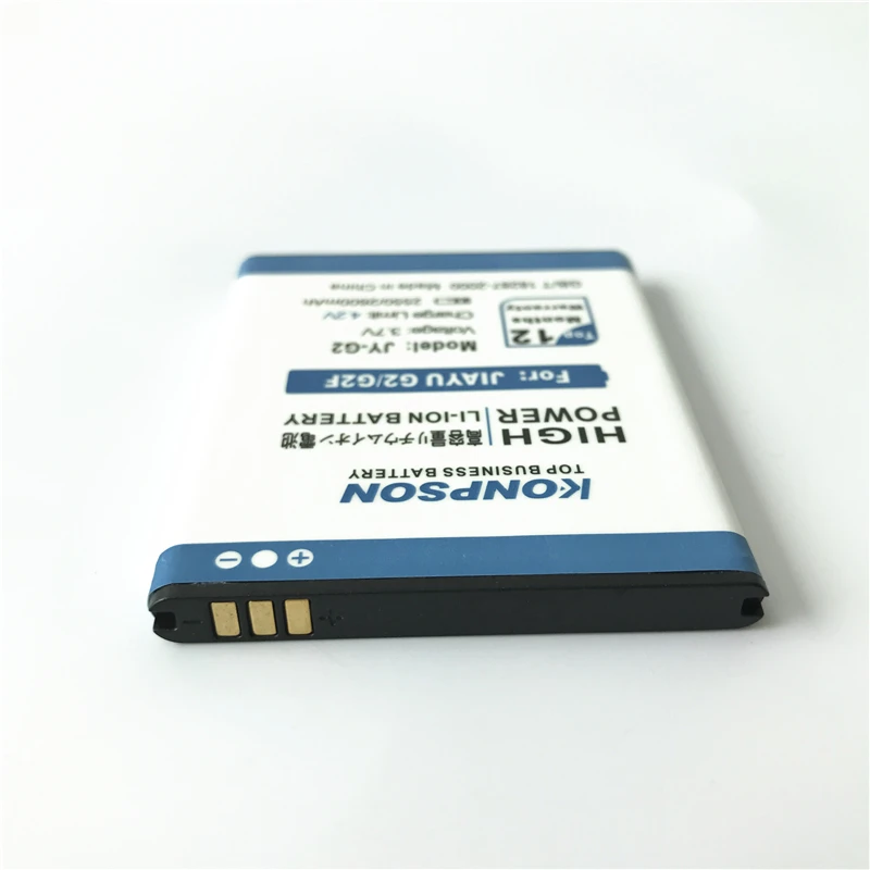 100% оригинал LOSONCOER 2900mAh JY F1 для Jiayu батареи F1W G2 G2F G2S мобильный телефон Замена