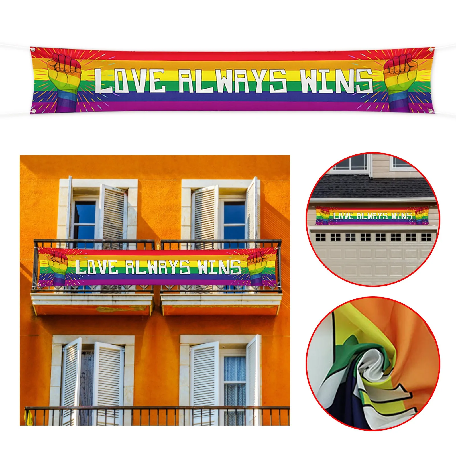 Гомосексуал Филадельфия Philly ЛГБТ подходит для рук или открытый подвесной