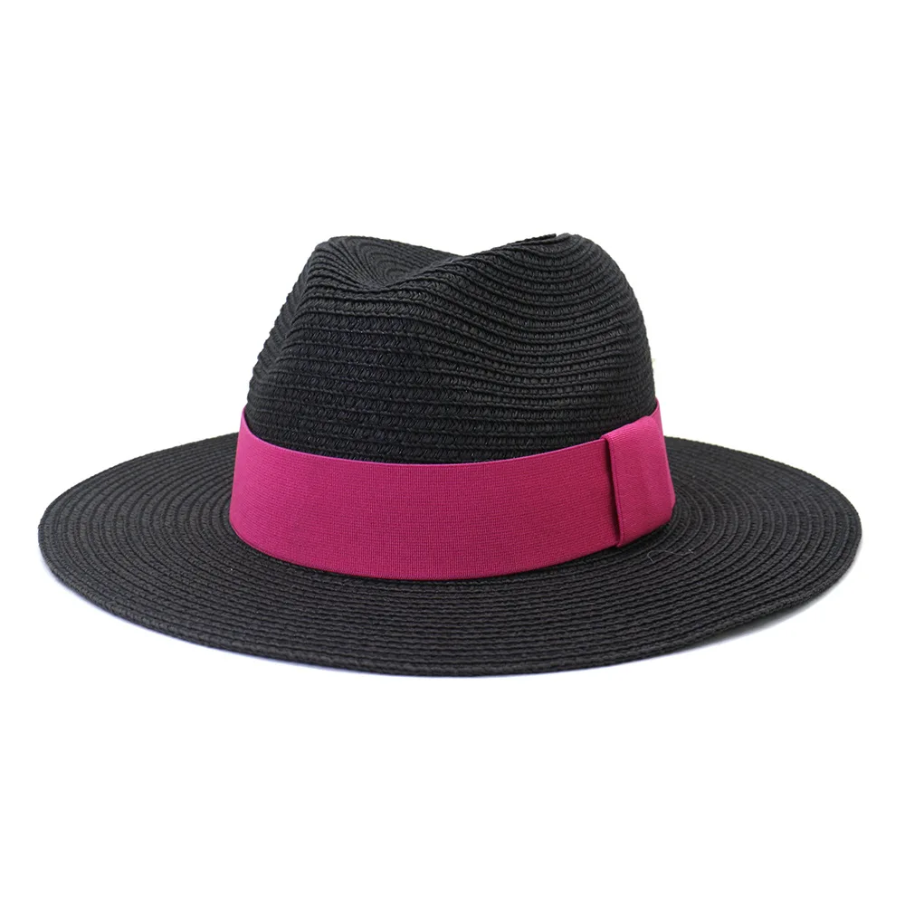 Шляпа женская Соломенная с плоским верхом и козырьком | Аксессуары для одежды