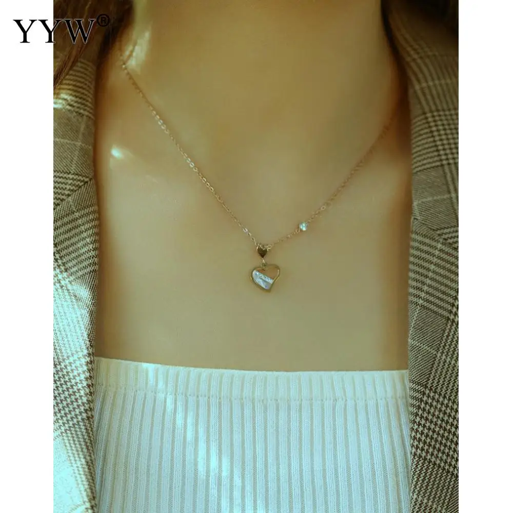 

Mori Series Clavicle Chain Heart-Shaped Hollow Pendant Fashion Retro Pendant Temperament All-Match Necklace For Female Matching