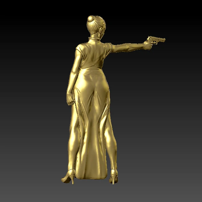 3D модель цифрового файла в формате STL для гравировки с ЧПУ может вводить Artcam type 3