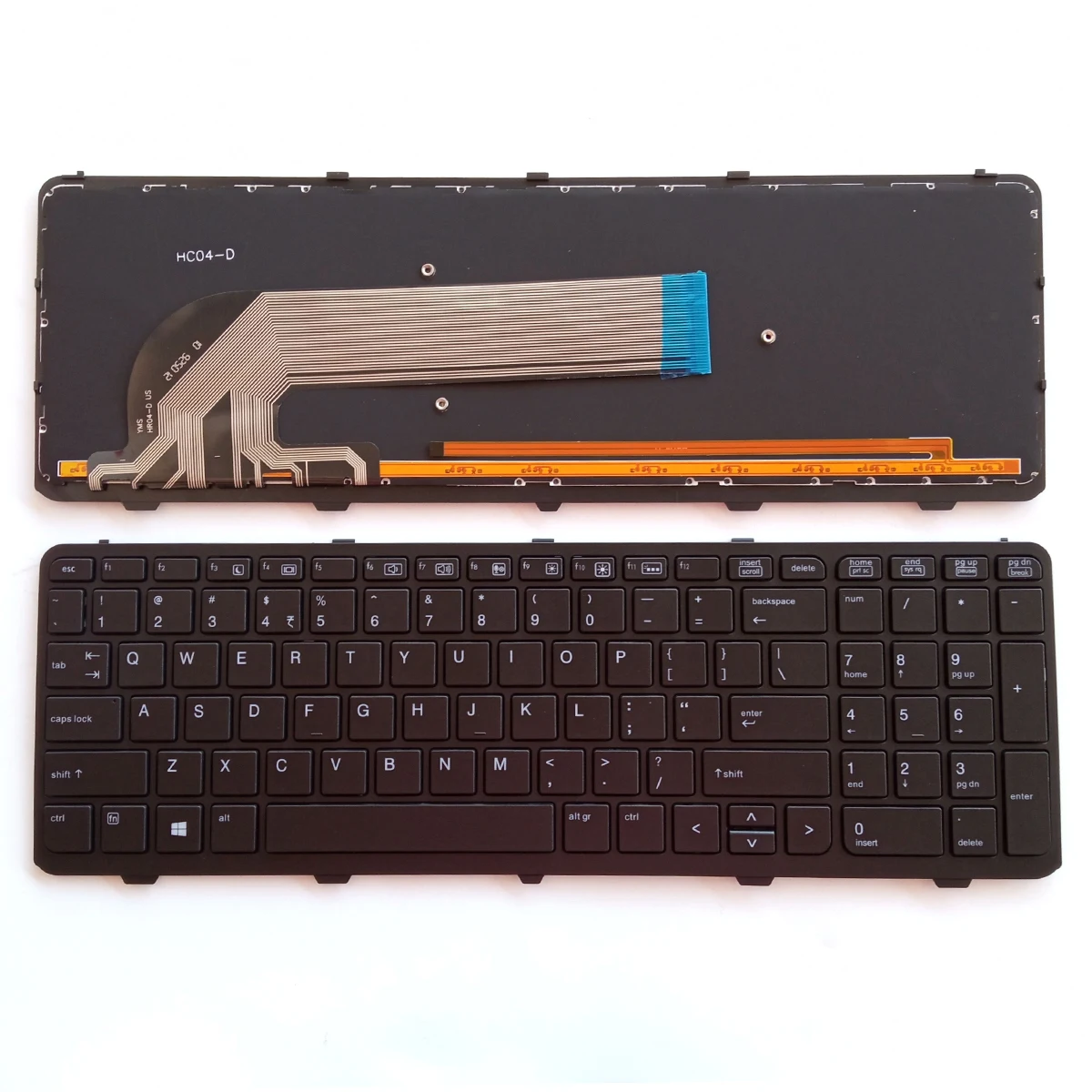 

For HP ProBook 450 G0 450 G1 450 G2 455 G1 455 G2 780170-031 laptop backlit keyboard Europe layout