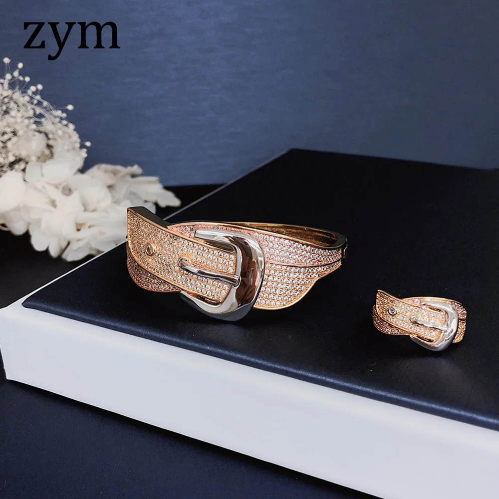 Популярный бренд S925 посеребренный Комплект браслетов и ремней