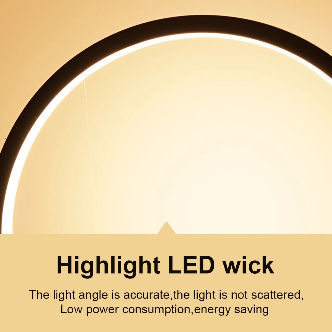 

Modern Portable Simple Round LED Desk Lamp Bedroom Decorative USB Reading Table Night Light