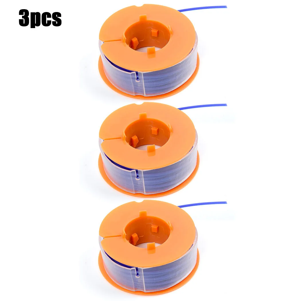 3pcs Electric Strimmer String Trimmer Head Spool Line For Bosch ART23 Combitrim Comfort Easytrim Strimmer F016800-002