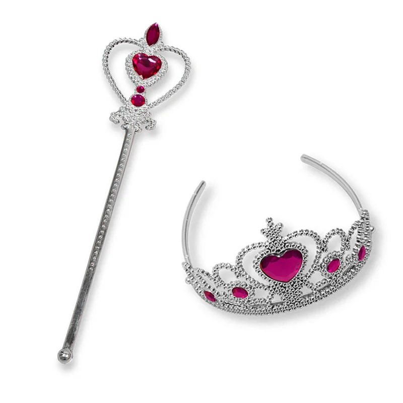 Набор аксессуаров для принцесс девочек 2 шт. волшебная палочка с короной детей