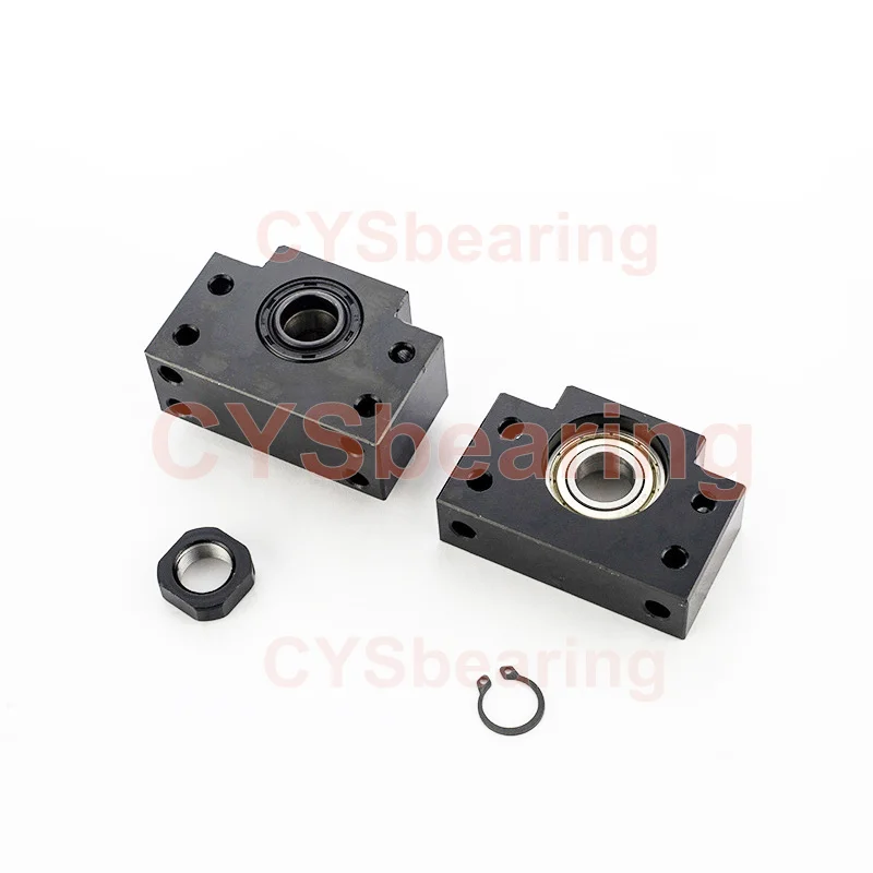 Фиксированная концевая опора BK20 1 комплект + бесплатная BF20 для шарикового винта