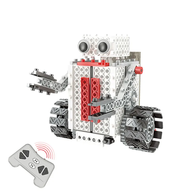 Ствол игрушка RC автомобиль строительные блоки техника 4In1 дистанционного