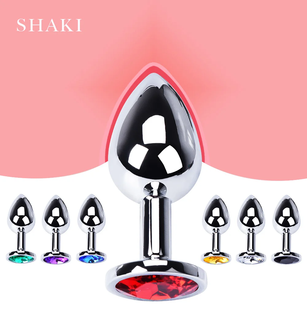 Большая Анальная пробка секс игрушки из нержавеющей стали гладкая хвост