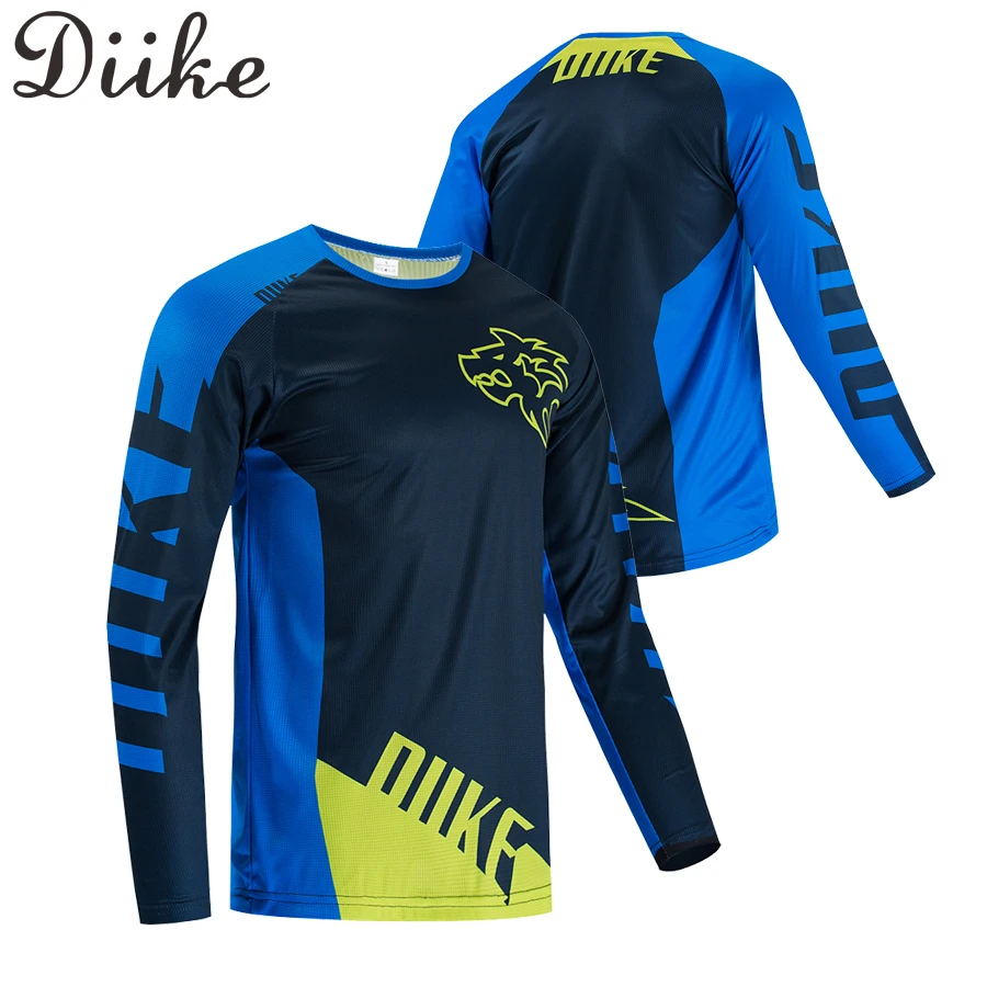 

motorcycle mountain bike team downhill jersey MTB Offroad DH MX bicycle locomotive shirt cros