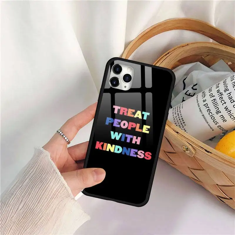 

Harry Styles TPWK Treat Phone Case Tempered glass For iphone 11 12 PRO MAX X XS XR 5C 6 6S 7 8 plus