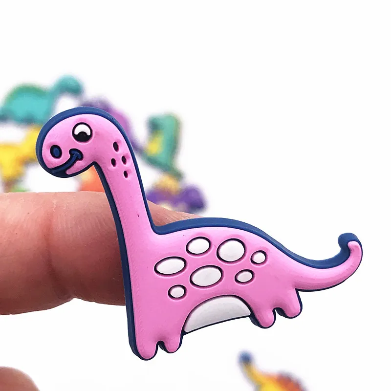 1PCS Hot Selling Animal Dinosaur PVC Flat Back For DIY Phone Case Jewelry Shoes Charms Cartoon Accessories Crafts Gadgets | Дом и сад