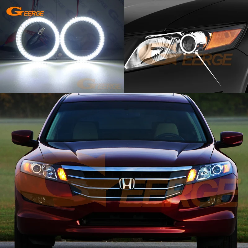 Для honda Crosstour 2010 2011 2012 2013 2014 2015 ультра яркий SMD СВЕТОДИОДНЫЙ ангельские глазки
