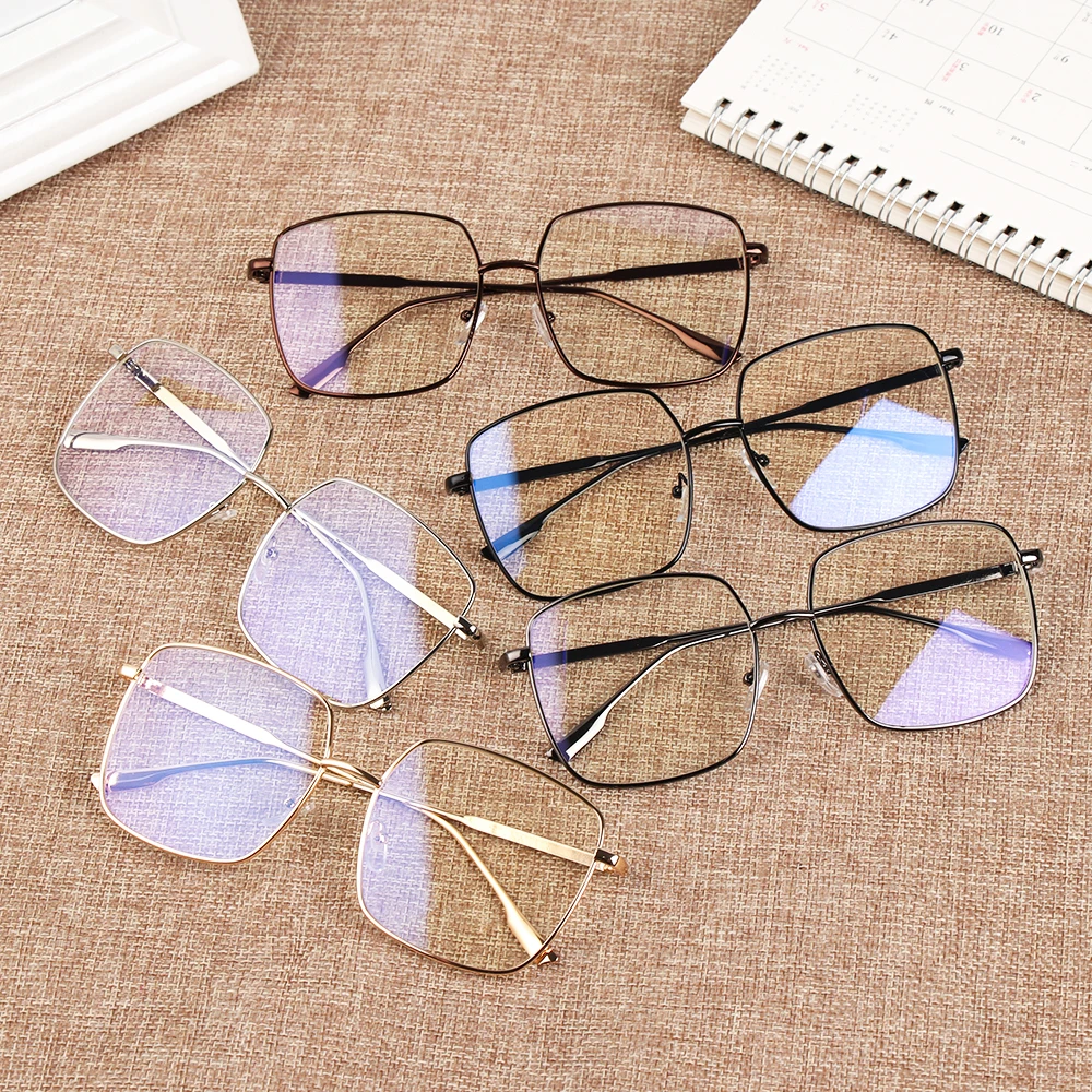 1 шт. новинка 2019 модные квадратные прозрачные очки женские оверсайз оправы для