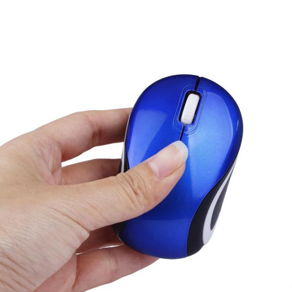 

Mini 2.4 GHz 800-1600 DPI Wireless Optical Mouse Mice for PC Laptop Notebook