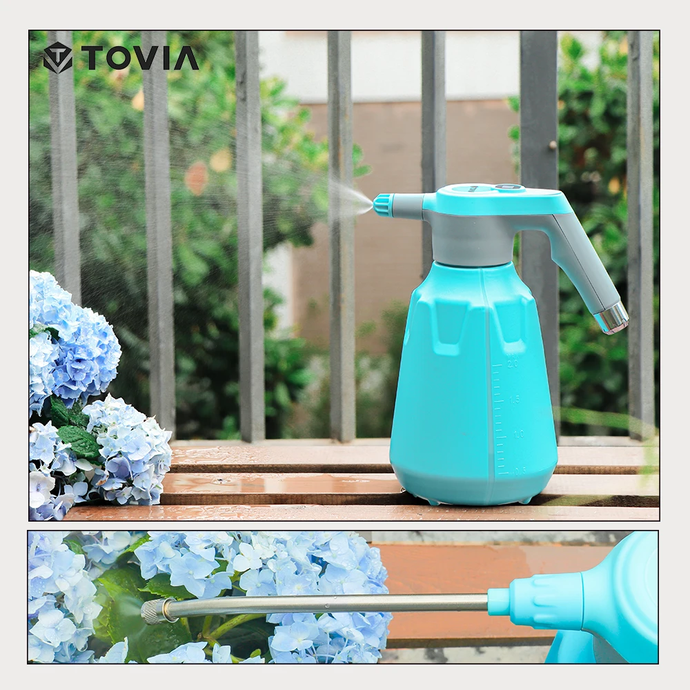 Беспроводной Электрический распылитель TOVIA автоматический для сада 2 л с